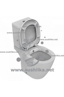 напольный Ideal Standard Connect E781801, без сидения и бачка, с гигиеническим душем