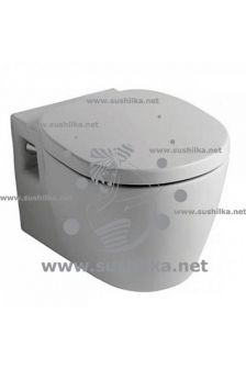 подвесной Ideal Standard Connect E781901, без сидения, горизонтальный выпуск