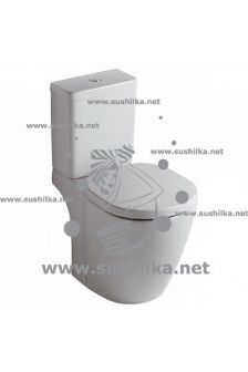 напольный Ideal Standard Connect E803601, без сидения и бачка, горизонтальный выпуск