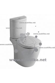 напольный Ideal Standard Connect E803801, без сидения и бачка, вертикальный выпуск