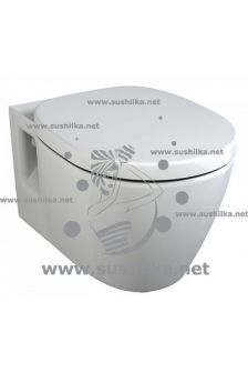 подвесной Ideal Standard Connect E817401, без сидения, прямой выпуск