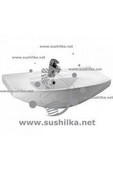 Ideal Standard Motion W890001, полукруглая, установка на пьедестал, 65 см