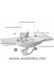 Ideal Standard Motion W890201, полукруглая, установка на пьедестал, 110 см