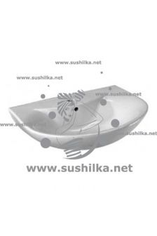 Ideal Standard Oceane W407801, полукруглая, установка на пьедестал, 60 см