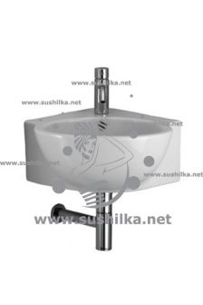 Ideal Standard Small + W411701, угловая, монтаж с мебелью или дизайн сифоном, 50 см