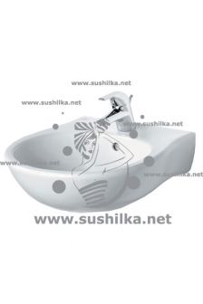 Ideal Standard Space E714201, полукруглая, установка на пьедестал, 44 см