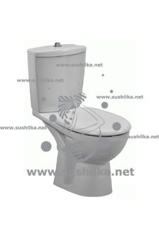 напольный Ideal Standard Oceane W306601, двойная кнопка смыва, горизонтальный выпуск