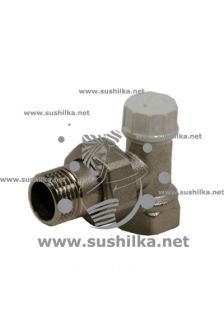 запорный угловой 1/2&quot; ВР Tmax=110°С Itap 396