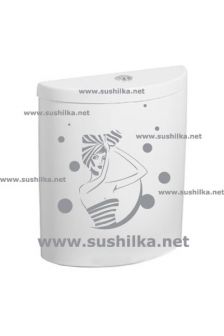 Бачок для унитаза керамический Flow, подача воды сзади, двойной смыв 3/6 л, Keramag 229950