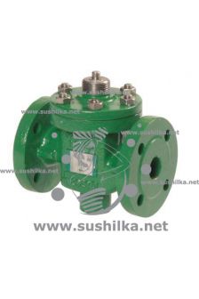 регулирующий 2-ходовой, угл. сталь, ф/ф Ду 40 Ру 40 Tmax=350°С Kv 20, Clorius H1F