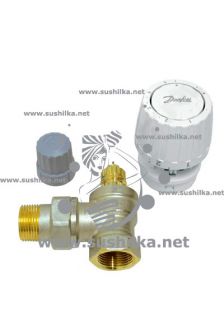 терморегулятора RA-G/RA 2994, Ду 15 угловой, Danfoss 013G2183 (013G1676+013G2994)