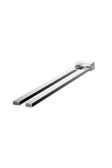 LINEAG TIF 007 Держатель полотенец поворотный двойной 31 см (хром)