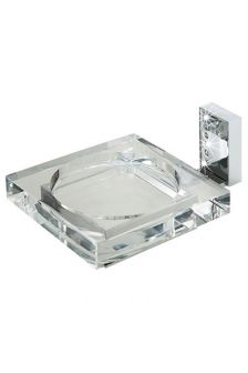 LINEAG TIF 905 Держатель с мыльницей (хрусталь; хром - стразы)