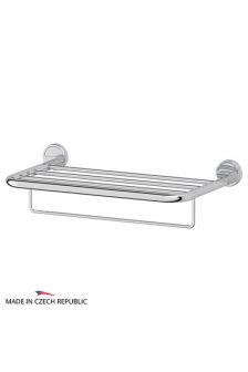 FBS LUX 041 Полка для полотенец с нижним держателем 50 см