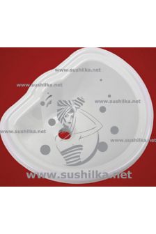 Migliore Bella ML.BLL-25.046.BI накладная 46x38 cm, белая керамика