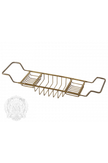 Migliore COMPLEMENTI ML.COM-50.170 ВR Полка-решетка на ванну, L66-105см, бронза