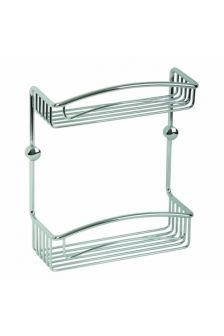 Migliore COMPLEMENTI ML.COM-50.602 CR Решетка двойная с галереей H30хL25хP10 сm, хром