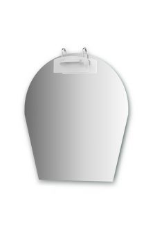 Зеркало со светильником (50/70х80 см) ELLUX MODE MOD-E1 0413