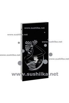 сантехнический модуль Monolith Premium для подвесного унитаза, черный, Geberit 131.021.SJ.1