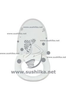 Сиденье с крышкой жесткое, белое, для унитаза MOSAIK, Ido 91580 01 001