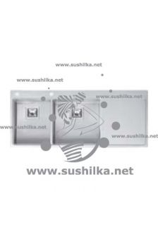 Reginox Nevada L LUX OKG 30х40 left, нержавеющая сталь