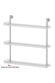 FBS NOS 070 Полка с ограничителем 60 см тройная (стекло)