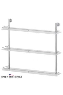 FBS NOS 071 Полка с ограничителем 70 см тройная (стекло)