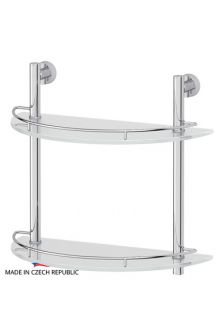 FBS NOS 081 Полка полукруглая с ограничителем 40 см двойная