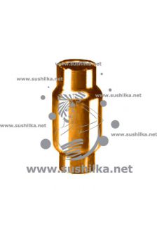 компенсатор сильфонный НП-НП медный, 3 бар, +110°C, Ду 15 мм, Sanha 1587215