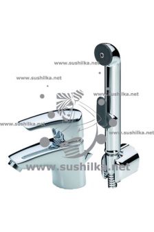 Oras Saga (1912F), для умывальника с ручным душем, хром