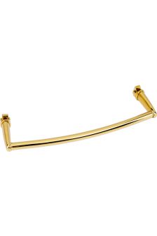 Полка Towel Bar Curved (гнутая) 370мм для ПС Стилье арт. 03-2004-0370 золото