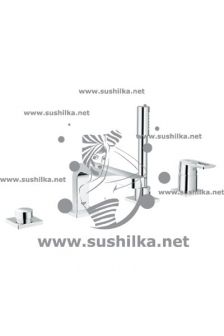 для ванны Grohe Quadra 19579000, для монтажа на бортик