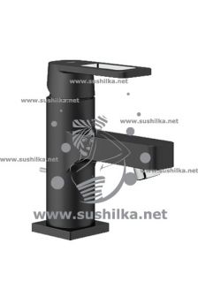 для раковины Grohe Quadra 32631KS0, с донным клапаном, черный