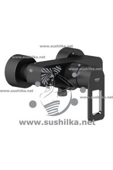 для душа Grohe Quadra 32637KS0, настенный, цвет - черный бархат