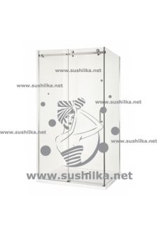 REVITAL R-SN-3129-CR (1200*900*2000), фронтальные двери и боковое стекло  (комплект) 