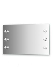 Зеркало со светильниками (100х60 см) ELLUX RONDO RON-A6 9002