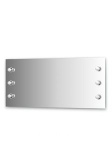 Зеркало со светильниками (130х60 см) ELLUX RONDO RON-A6 9005