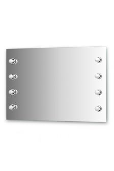 Зеркало со светильниками (110х75 см) ELLUX RONDO RON-A8 9008
