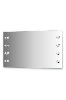 Зеркало со светильниками (130х75 см) ELLUX RONDO RON-A8 9010