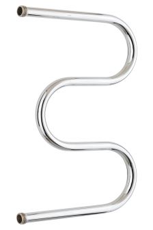 Полотенцесушитель водяной Стилье М-образный 600х400 резьба-сгон 1&quot; 00004-6040