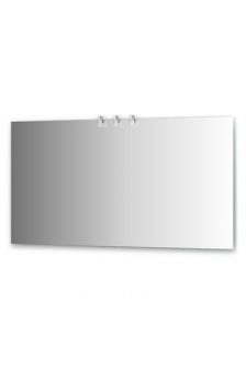 Зеркало прямоугольное ELLUX SONET SON-A3 0217, три светильника (140х75 см)
