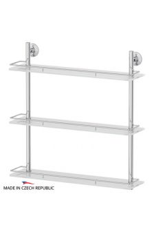 FBS STA 070 Полка с ограничителем 60 см тройная (стекло)