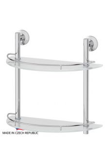 FBS STA 081 Полка полукруглая с ограничителем 40 см двойная