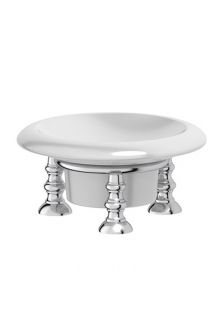 3SC Stilmar STI 028 Stilmar  Мыльница настольная (фарфор; хром)