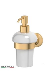 Stilmar STI 305 Держатель с емкостью для жидкого мыла (фарфор; матовое золото), 3SC