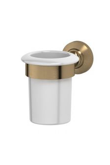 Stilmar STI 503 Держатель со стаканом (фарфор; античная бронза), 3SC