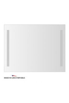 Зеркало со встроенными светильниками (90х70 см) ELLUX STRIPE LED STR-A2 9122