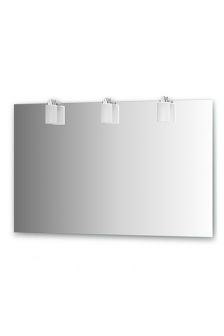 Зеркало прямоугольное ELLUX TANGO TAN-A3 0215, три светильника (120х75 см)