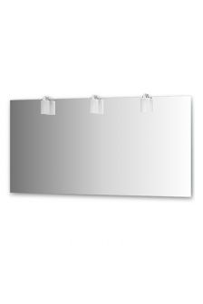 Зеркало прямоугольное ELLUX TANGO TAN-A3 0218, три светильника (150х75 см)