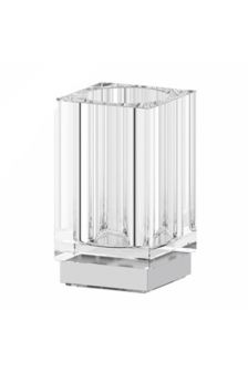 LINEAG TIF 016 Стакан настольный (хрусталь; хром)